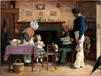 Le Retour du fugitif, vers 1862